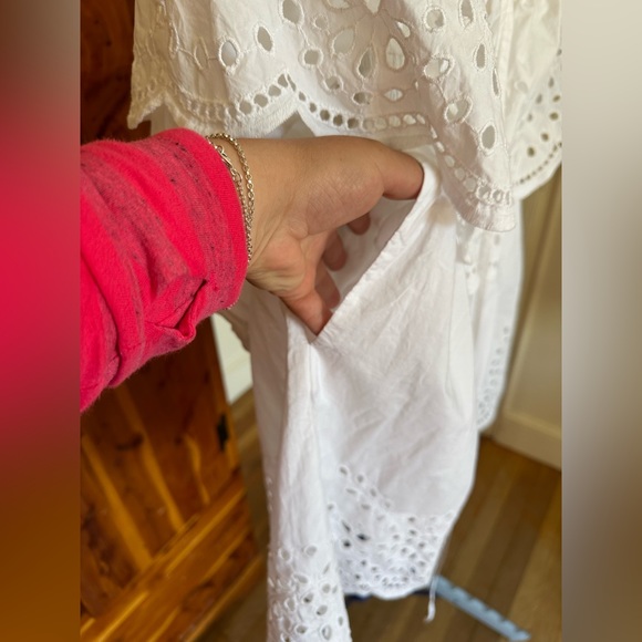 Tanya Taylor white embroidery dress - Picture 4 of 6